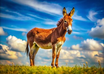 Mule, Hinny, Donkey Horse Hybrid, Offspring, Equine Hybrid, Animal Crossbreed, Mammal, Farm Animal, Hybrid Animal, Donkey Mule, Horse Donkey Mix