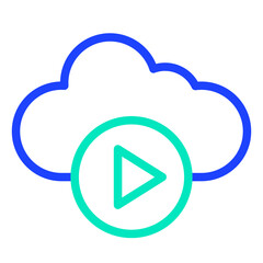 Video player Vector Icon Design Illustration