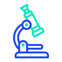 Microscope Vector Icon Design Illustration