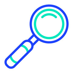 Loupe Vector Icon Design Illustration