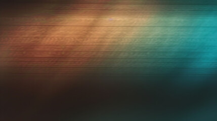 Fototapeta premium Blurred grainy texture background with teal and brown gradient 