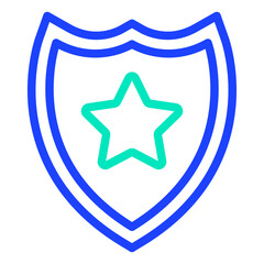 Shield Vector Icon Design Illustration