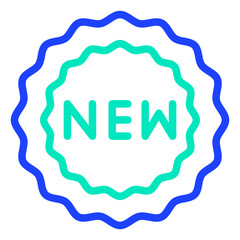 New Vector Icon Design Illustration