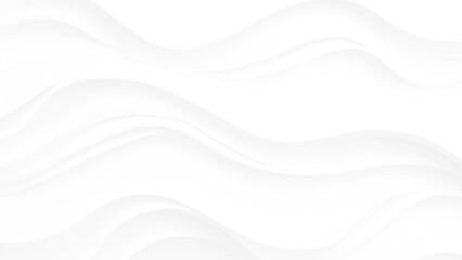 Digital white wave curve sculpture abstract graphic poster. white wave curve lines banner background design. White wave modern abstract background design.	