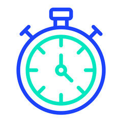 Stop watch Vector Icon Design Illustration
