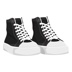 Black shoes png sticker, transparent background