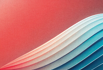 Abstract grainy texture with a smooth gradient effect in risography