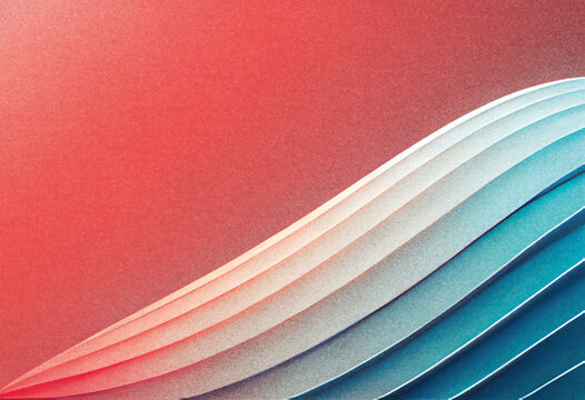 Abstract grainy texture with a smooth gradient effect in risography