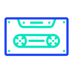 Cassette Vector Icon Design Illustration
