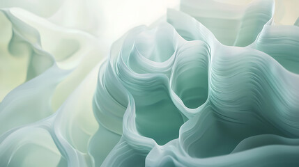 Obraz premium A very abstract and colorful image of a wave