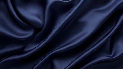 Fototapeta premium Elegant Navy Blue Gradient Fabric with Soft Texture and Upscale Design for Various Applications