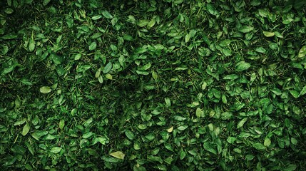 Obraz premium Freshly Cut Grass Covered in Morning Dew for a Lush Green Backdrop
