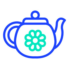 Obraz premium Teapot Vector Icon Design Illustration
