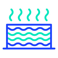 Hot Water Vector Icon Design Illustration