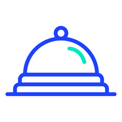 Food Tray Vector Icon Design Illustration