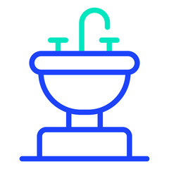 Sink Vector Icon Design Illustration