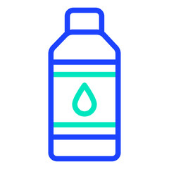 Water Bottle Vector Icon Design Illustration