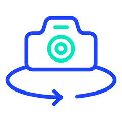 Rotate Vector Icon Design Illustration