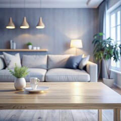 Fototapeta premium winter living room