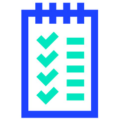 Todo List Vector Icon Design Illustration