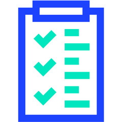 Checklist Vector Icon Design Illustration