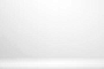 White gradient background with space for product display, vector design	