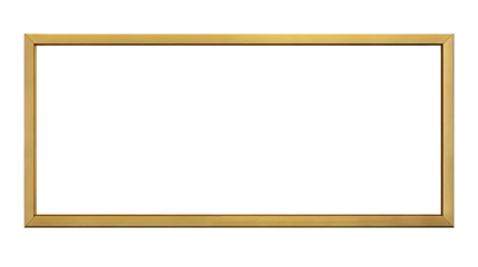 antique gold border frame transparent png