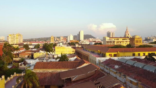 A beautifull view of Cartagena