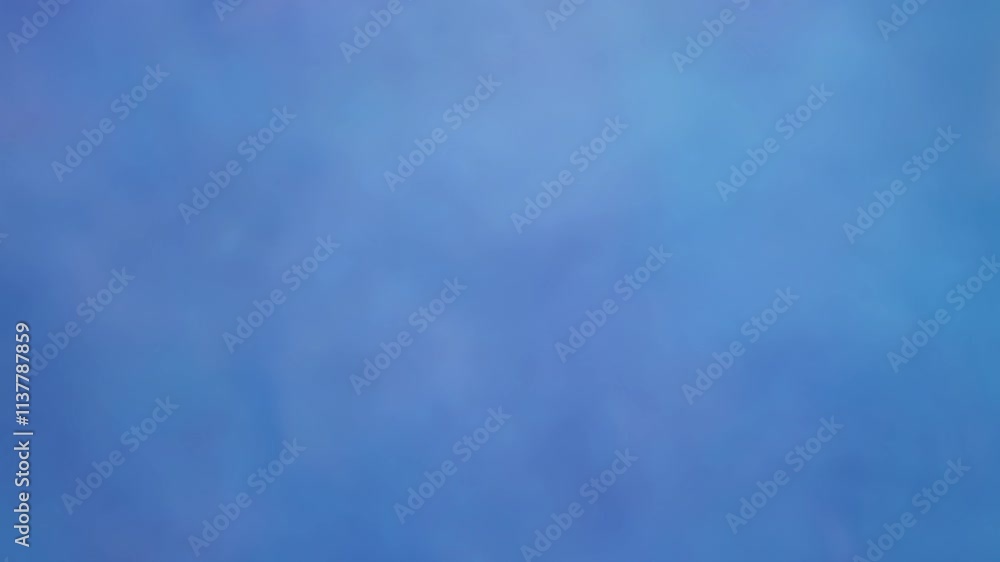 Poster soft blue abstract misty background with flowing whirling and blurred amorphous shapes - blurry grad