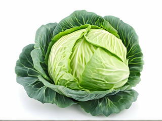 Fototapeta premium cabbage isolated on white background