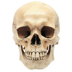 Obraz premium Artistic Skull on White Background for Decor Transparent Background