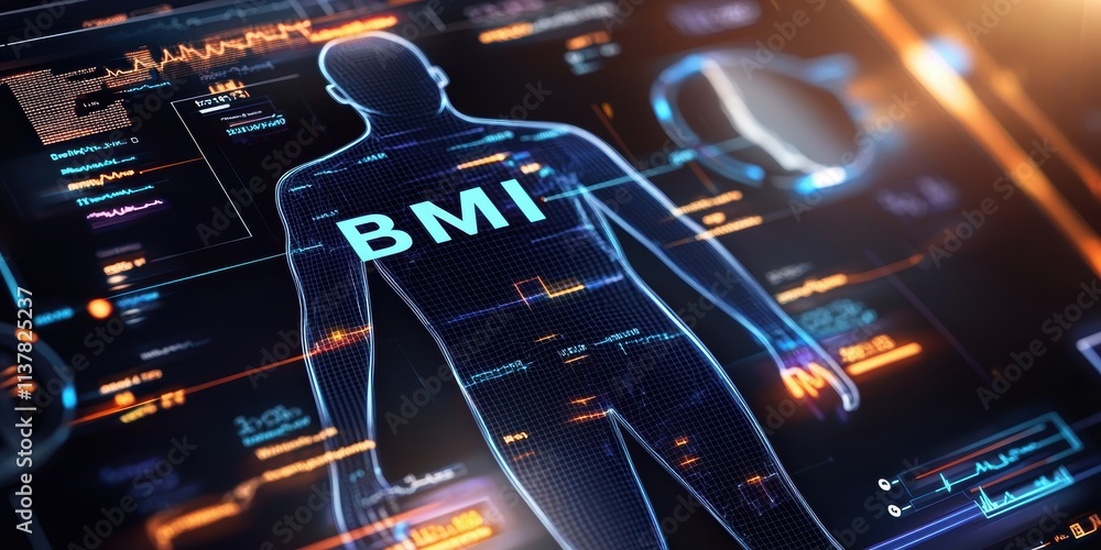 Poster bmi data visualization digital health dashboard interactive environment modern technology perspectiv