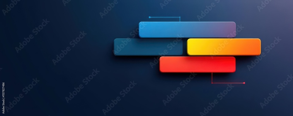 Aufkleber digital transformation concept. a digital timeline of a company s transition milestones in adopting 