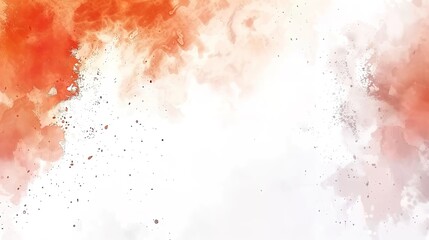 Obraz premium Abstract orange watercolor texture background