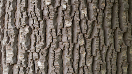 Bark wood texture, untreated natural tree bark, backdrop.