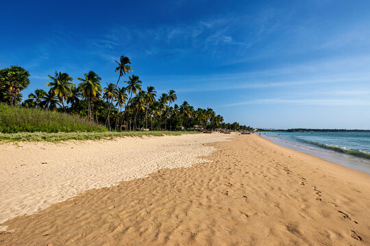 The Beach of Trincomalee in Sri Lanka