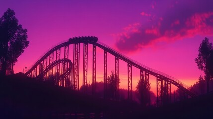 Fototapeta premium Sunset scenery