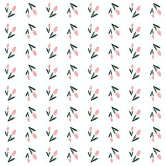 valentines day pattern seamless flower cute