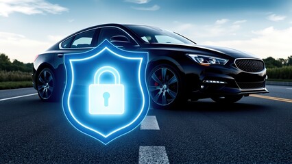 Innovative car security system enhances vehicle protection and safety for smart automotive technology users