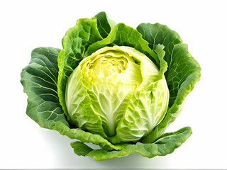 Fototapeta premium cabbage isolated on white background