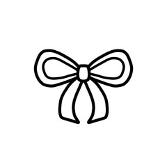 bow isolated on white background