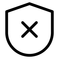 Fototapeta premium shield icon