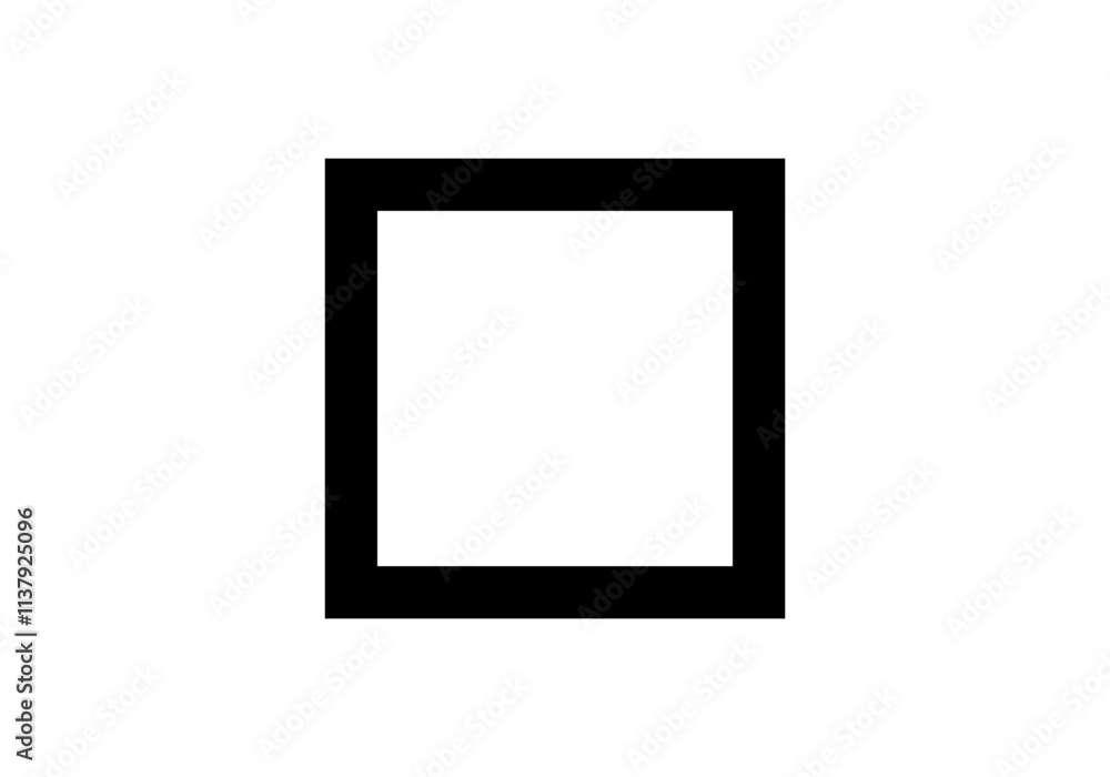 Poster basic checkbox icon perfect for ui design, forms, and applications. clear and functional.