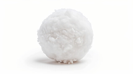 snowball isolated on white 