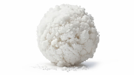 snowball isolated on white 