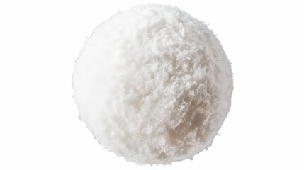 snowball isolated on white 