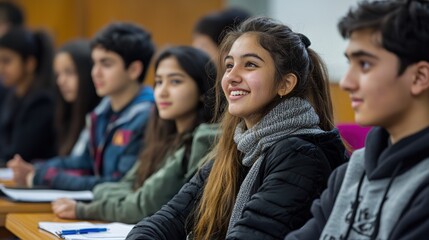 A group of students attending a finance workshop to learn about budgeting and money management skills