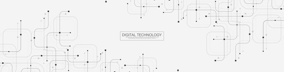 Digital tech motherboard texture design. Software coding. Technology electronic motherboard texture. Engineering and communication concept for header, web banner, website, presentation.