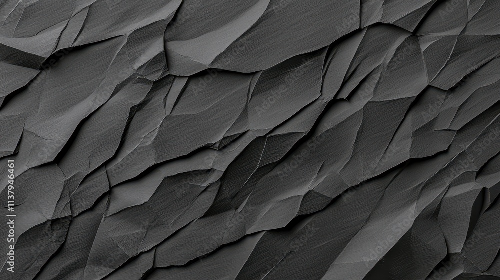 Poster dark textured surface with striking geometric patterns and lines