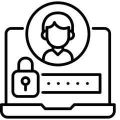 Account line icon